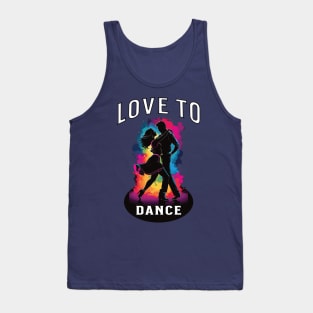 Love to dance Tank Top